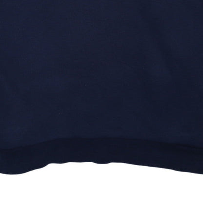 FILA Mens Blue XL Pullover Hoodie Fleece Logo Sweatshirt