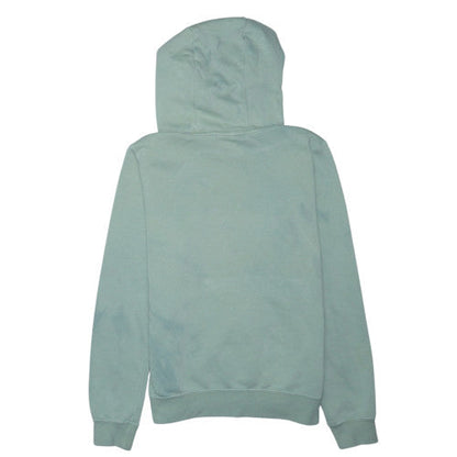 Nike Men's Green Small Pullover Hoodie with Logo