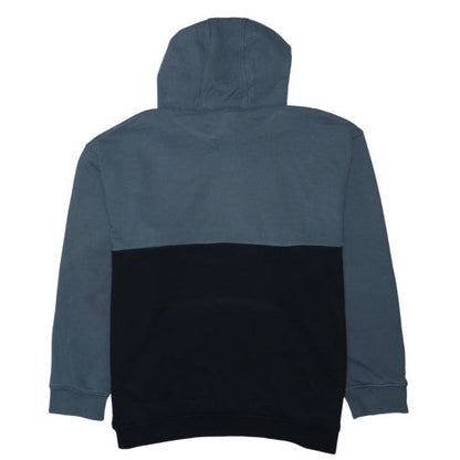 Adidas Mens Grey Black XL Pullover Hoodie Embroidered Logo Sportswear