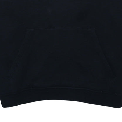 Adidas Mens Grey Black XL Pullover Hoodie Embroidered Logo Sportswear