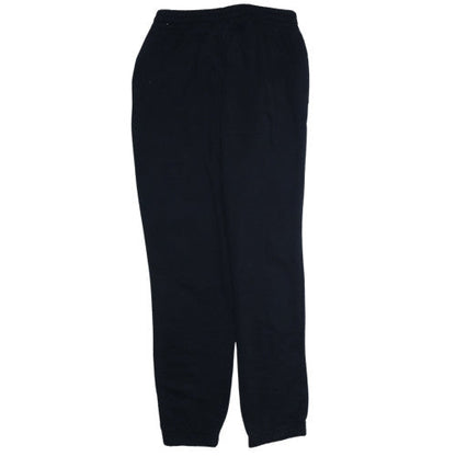 Adidas Men's Black L Jogger Fleece Sweatpants with Logo