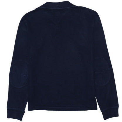 Ralph Lauren Men's Blue 1/4 Zip Cotton Sweatshirt Size S