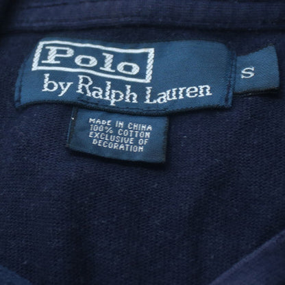 Ralph Lauren Men's Blue 1/4 Zip Cotton Sweatshirt Size S