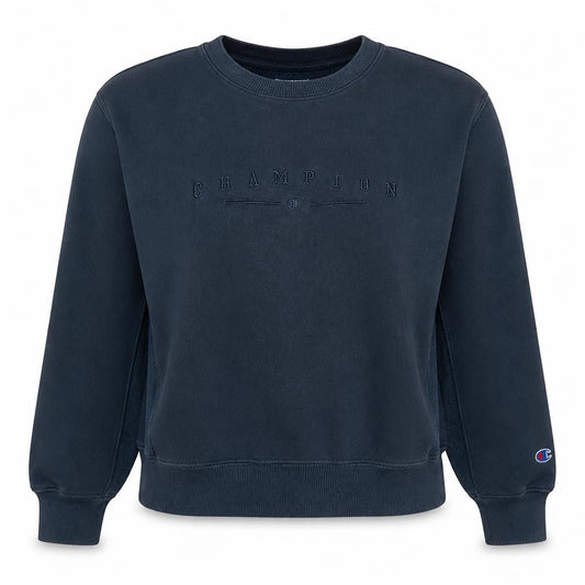 Champion Women’s Blue Reverse Weave Crew Neck Sweatshirt Size M