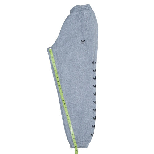 Adidas Women Grey Jogger Sweatpants Size 10 Elastic Waist Pockets