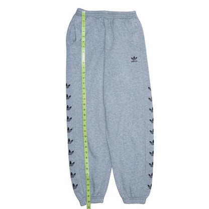 Adidas Women Grey Jogger Sweatpants Size 10 Elastic Waist Pockets