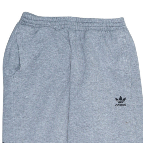 Adidas Women Grey Jogger Sweatpants Size 10 Elastic Waist Pockets