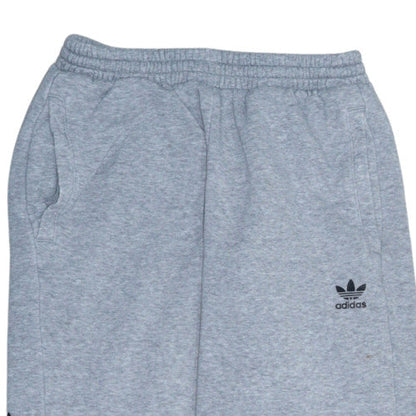 Adidas Women Grey Jogger Sweatpants Size 10 Elastic Waist Pockets