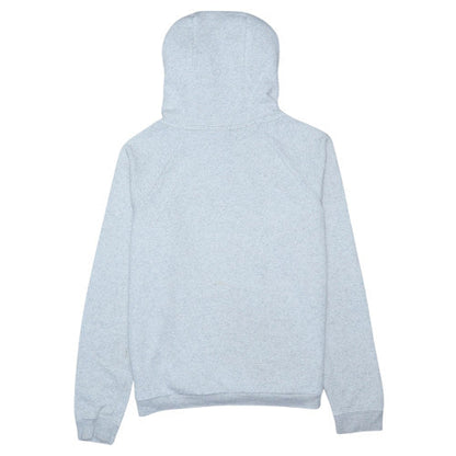 Nike Womens Grey Pullover Hoodie XS Cotton Blend Logo Sweatshirt
