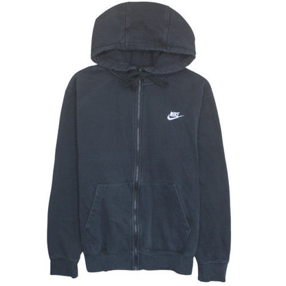 Nike Men's Black Full Zip Hoodie M Fleece Sportswear
