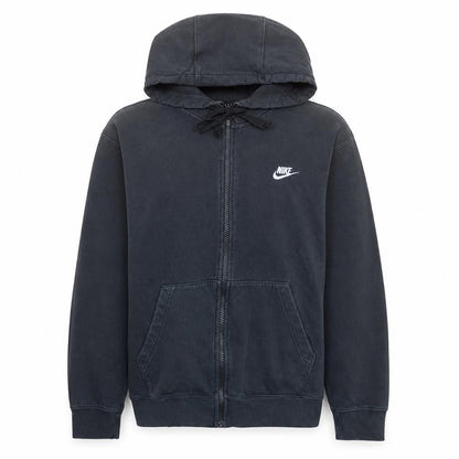 Nike Men's Black Full Zip Hoodie M Fleece Sportswear