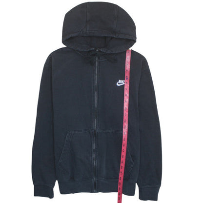 Nike Men's Black Full Zip Hoodie M Fleece Sportswear