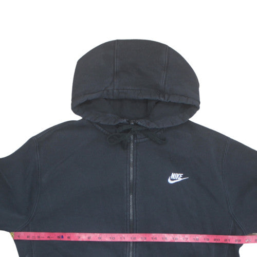 Nike Men's Black Full Zip Hoodie M Fleece Sportswear