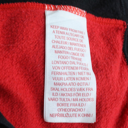 Nike Boys Red Colourblock 1/2 Zip Hoodie XL 158 Fleece Sweatshirt
