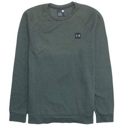 Under Armour Men's Green Crew Neck Pullover Sweatshirt Size L