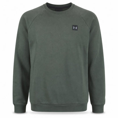 Under Armour Men's Green Crew Neck Pullover Sweatshirt Size L