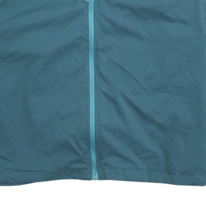 Nike Men's Blue Windbreaker Hooded Jacket L Lightweight Sports