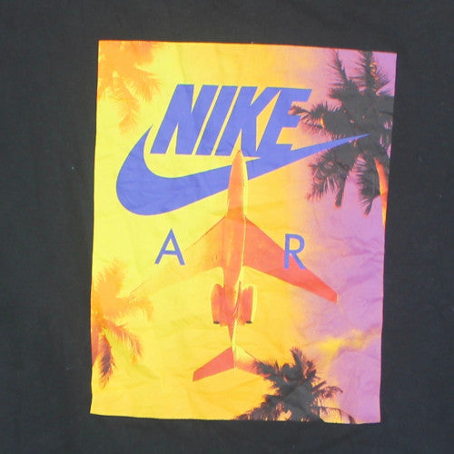 Nike Men's Black XXL Graphic Air Beach Classic Short Sleeve T-Shirt