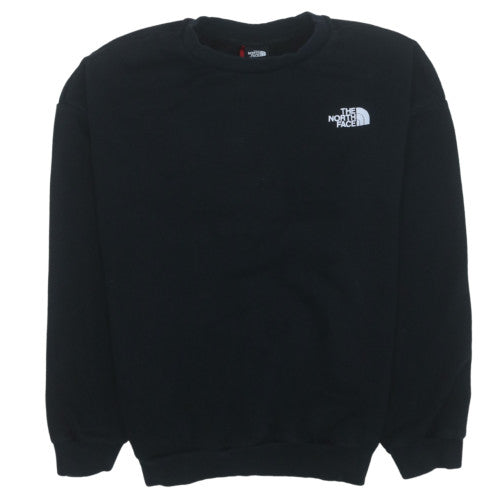 The North Face Womens Black L Sweatshirt Pullover Cotton Blend
