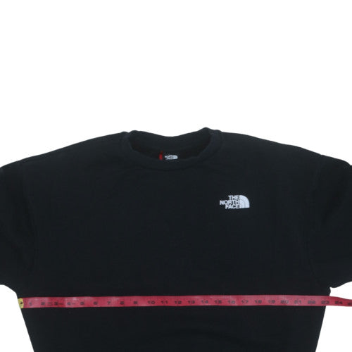The North Face Womens Black L Sweatshirt Pullover Cotton Blend