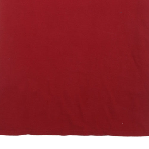 Russell Athletic Mens Red Graphic Horseshoe Bend T-Shirt XL