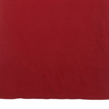 Russell Athletic Mens Red Graphic Horseshoe Bend T-Shirt XL