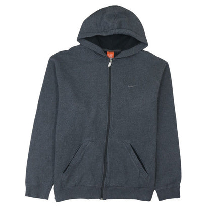 Nike Men's Grey XL Full Zip Hoodie Fleece Sweatshirt