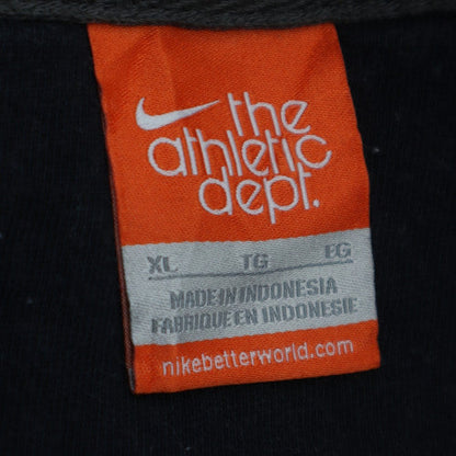 Nike Men's Grey XL Full Zip Hoodie Fleece Sweatshirt