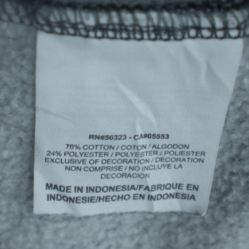 Nike Men's Grey XL Full Zip Hoodie Fleece Sweatshirt