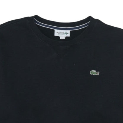 Lacoste Men's Black 3XL Crew Neck Pullover Sweatshirt