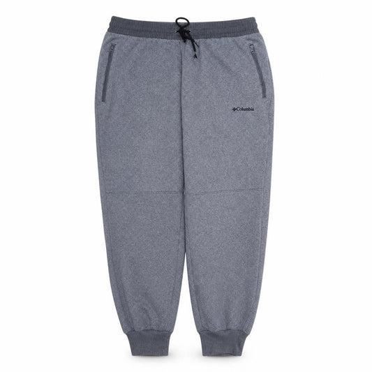 Columbia Men's Grey Jogger Sweatpants L Regular Fit Fleece Trousers