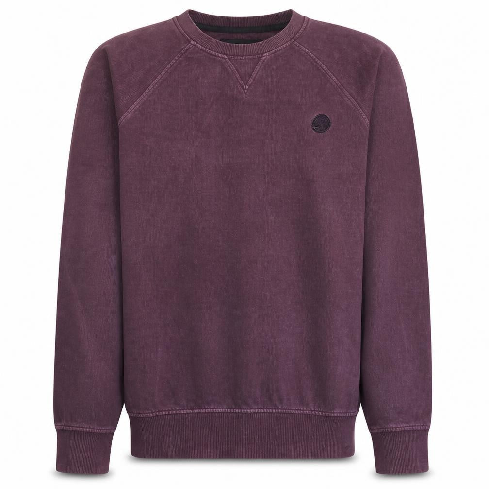 Timberland Men’s Purple Crew Neck Pullover Sweatshirt M Regular Fit