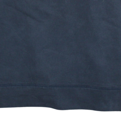 Tommy Jeans Men Blue Crew Neck Pullover Sweatshirt L Classic Logo