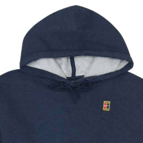 Nike Women’s Navy Pullover Hoodie M Loose Fit Fleece Sweatshirt