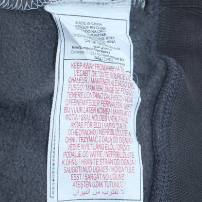 Nike Boys Grey XL Pullover Hoodie Sweatshirt with Logo Detail
