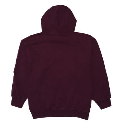 Adidas Womens Burgundy Hoodie 2XL Cotton Blend Pullover Casual
