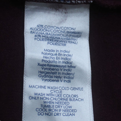 Chaps Men's Brown XL Slim Fit Short Sleeve Polo Shirt