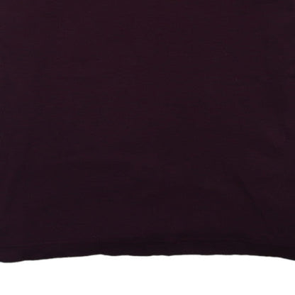 Chaps Men's Brown XL Slim Fit Short Sleeve Polo Shirt