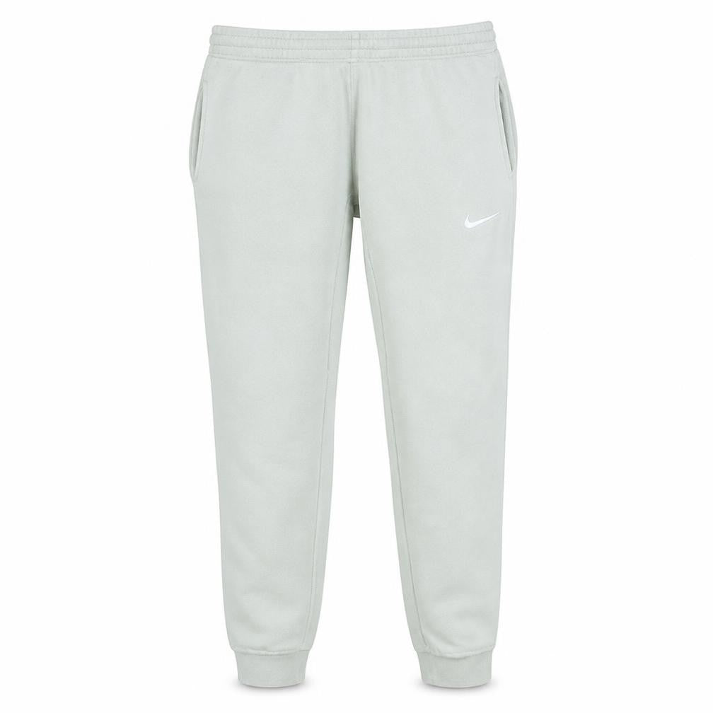 Nike Men Beige Fleece Jogger Trousers M Regular Fit