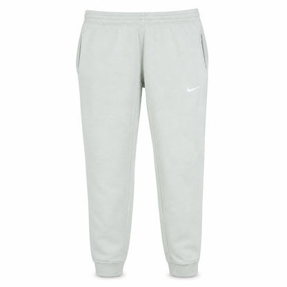 Nike Men Beige Fleece Jogger Trousers M Regular Fit