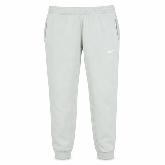 Nike Men Beige Fleece Jogger Trousers M Regular Fit