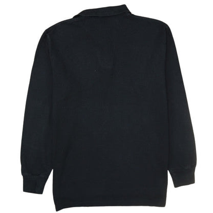 Ralph Lauren Men's Black Long Sleeve Polo Shirt Size M