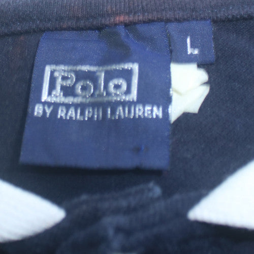 Ralph Lauren Men's Multicoloured Striped Polo Shirt Size L
