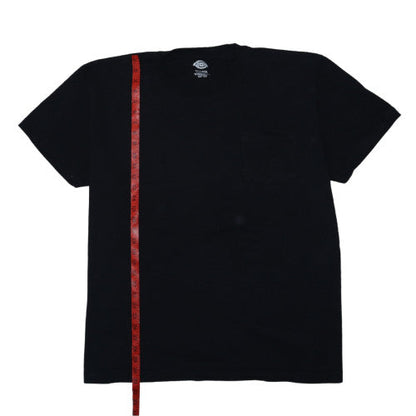 Dickies Mens Black 3XLT Cotton Crew Neck Short Sleeve T-Shirt