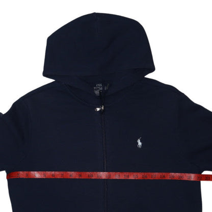 Ralph Lauren Men's Blue Full Zip Hoodie Size M Classic Fit
