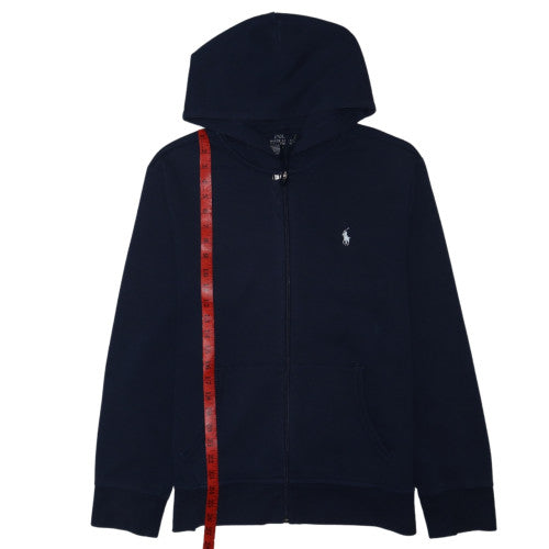 Ralph Lauren Men's Blue Full Zip Hoodie Size M Classic Fit