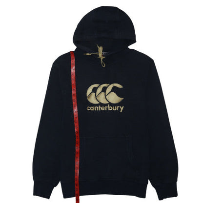 Canterbury Men Black Pullover Hoodie Size L Fleece Sportswear