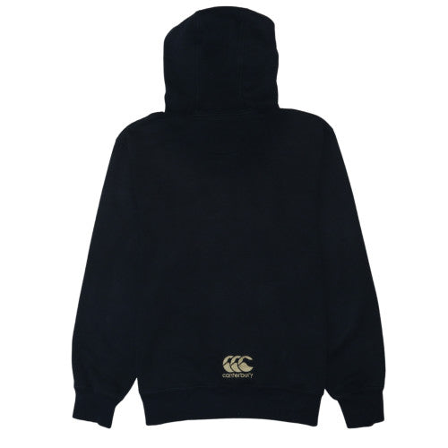 Canterbury Men Black Pullover Hoodie Size L Fleece Sportswear