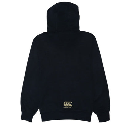 Canterbury Men Black Pullover Hoodie Size L Fleece Sportswear