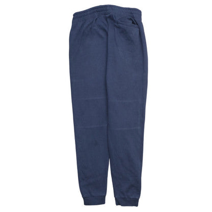 Umbro Men's Blue Jogger Sweatpants L Fleece Tapered Activewear
